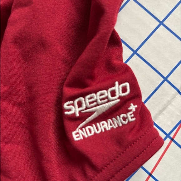 Speedo Women’s Endurance+ One-Piece Swimsuit “The One” Maroon Size 36/10 - Picture 4 of 9